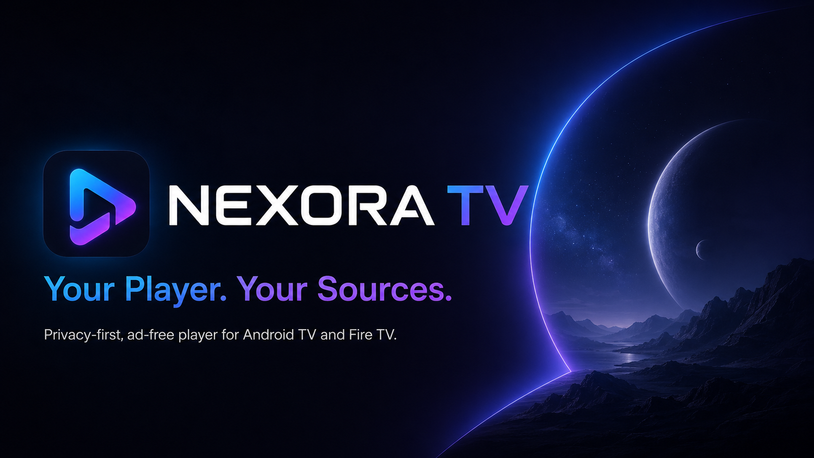 Nexora TV marka sahnesi