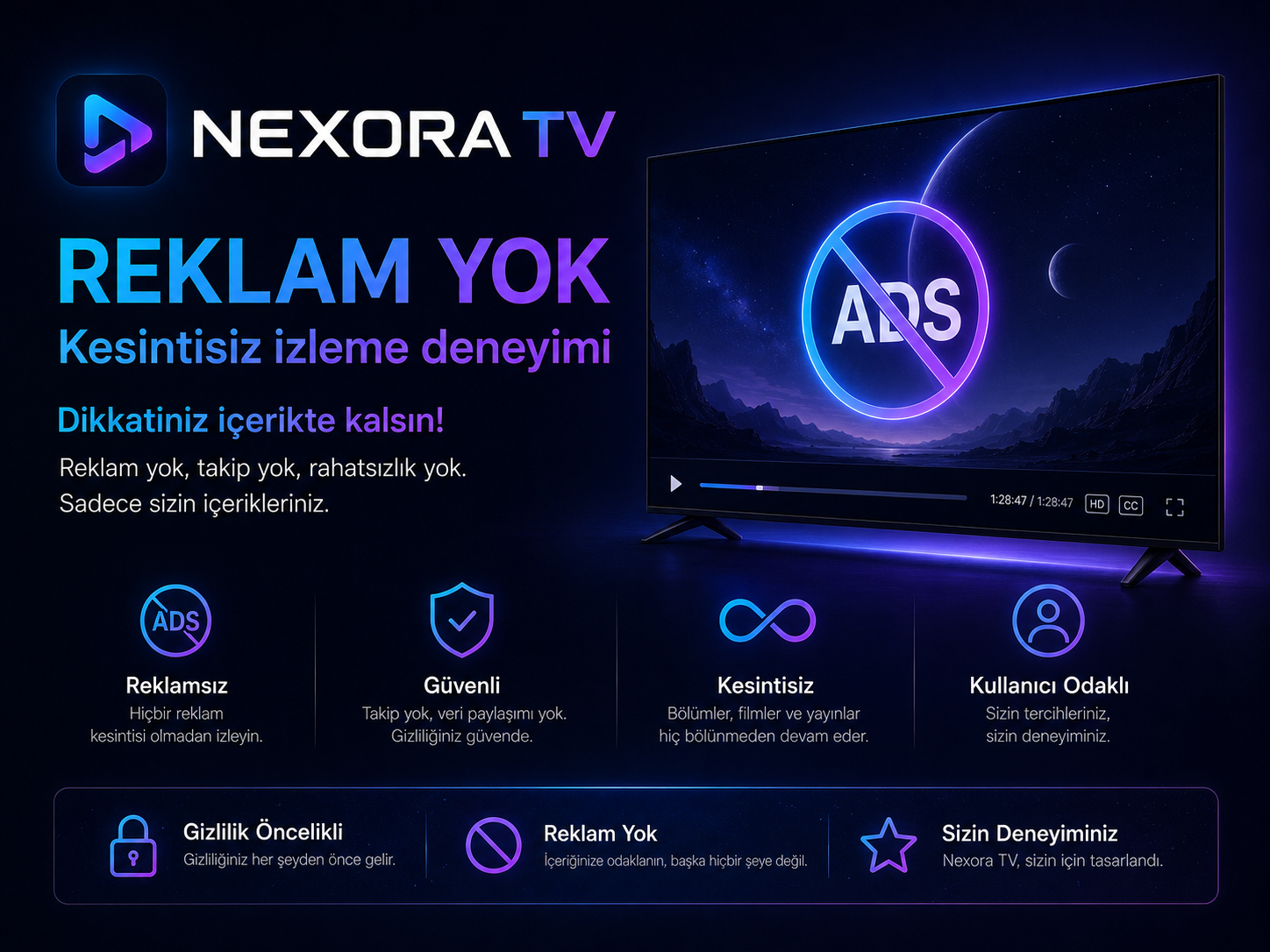 Reklam yok görseli